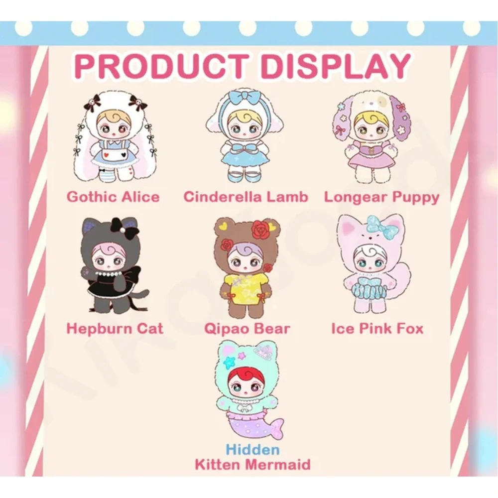 SUNYCOCO Rebellious Sweetheart Series Confirmed Blind Box Figure 'Qipao Bear'
